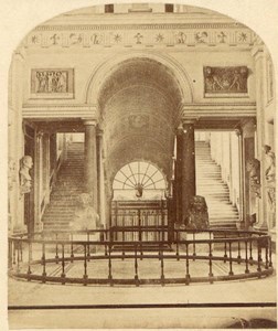 Vatican Museum Rome Italy stereo Photo 1860