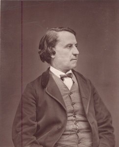 Louis Blanc France old Woodburtype Photoglyptie Carjat Photo 1875'