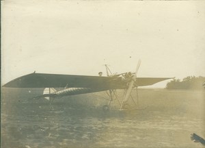 Early Aviator Ruchonnet & Airplane Photos & Poem 1910