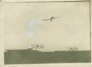 Latham Farman & Sommer Flying at Reims Meet 1909 Photo