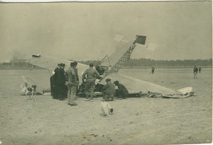 Bleriot VIII Monoplane Crash Aviation Photo 1908