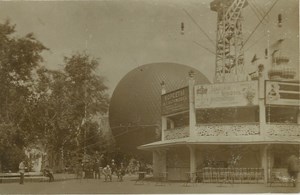 Tethered Balloon Fairground Moscow Russia Photo 1900