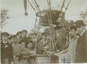 Topographic Surveys Ballooning Moscow old Photo 1910