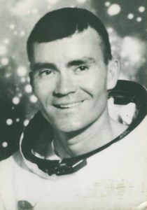Astronaut Fred Haise Portrait NASA old Photo 1970