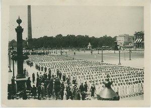 France Lay School Anniversary Parade old Photo 1931