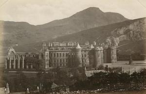 Holyrood Palace & Arthur's Seat Edinburgh Photo 1880