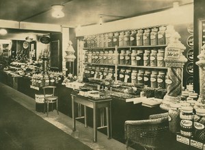 Leipzig Fair Lebensmittel Grocery Store old Photo 1930