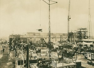 Leipzig Fair Bau Industrie Exhibition old Photo 1930
