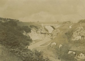 The Gill Roker Park Bridge Sunderland old Photo 1890