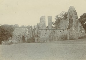 Finchale Abbey Ruins near Durham old Photo 1890