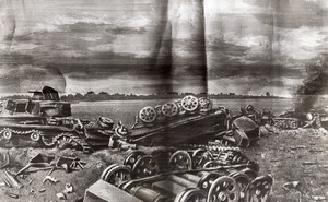 WWII Russia German Tanks Destroyed WW2 Photo 1941