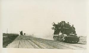 WWII Soviet Tanks Near Port Odessa WW2 old photo 1941