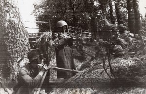 WWII War Russian Front Observation Post WW2 Photo 1941