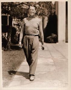 Maurice Chevalier old candid Photo 1932