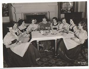 Many Young MGM Actress in costume old Photo 1932