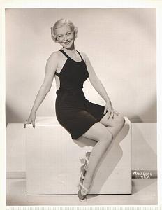 Muriel Evans sexy sport costume old Photo 30s