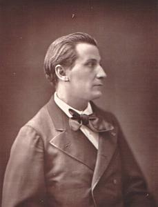 French poet François Coppee Photograph 1880
