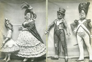France Gaulhier Dolls board Display Samaritaine old Photo 1913