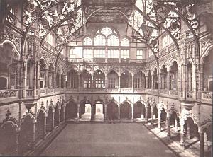 Anvers interior stock-exchange, old Photo 19C