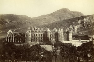 Scotland Edinburgh Holyrood from Calton Hill Ecosse James Valentine Photo 1880