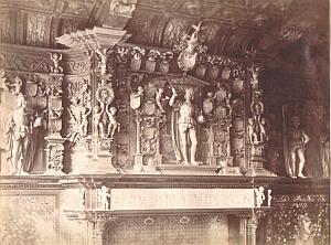 Castle interior architecture old Photo 19C