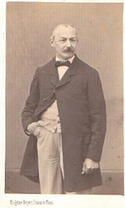 Man standing fashion, old CDV Photo 1865'