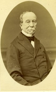 France General Nicolas Changarnier Old Maunoury Photo CDV 1860