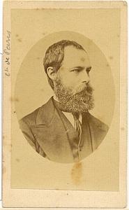 Count Comte de Paris, Antique old Photo Teruel CDV 1860