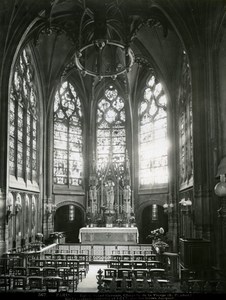 France Paris Saint-Gervais Church Chapel of the Virgin old LP Photo 1900'