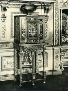 Old LP Photo of Louis XIV Armoire Louvre Museum Paris France 1900