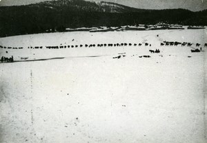 Macedonian Front Orient Army Troops winter Military WWI WW1 old Photo 1914-1918