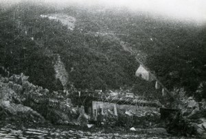 France Mystery Photo Military Mountain Bridge WWI WW1 old Photo 1914-1918