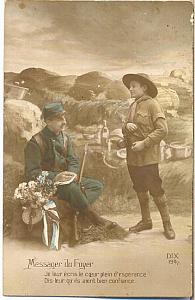 1916 Scouting Boy Scouts Scout WWI PC Messenger