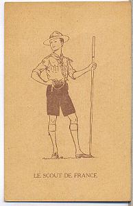 1920' Scouting Boy Scouts Scout PC La Hutte