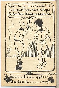 1920' Scouting Boy Scouts Scout PC Noir Sanglier