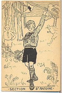 1920' Scouting Boy Scouts Scout PC Freundler
