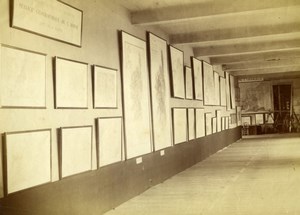 Museum Geographic French Society Army old Photo 1890'