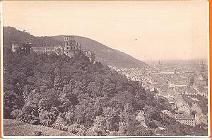 Hudelbry Castle , Germany, old Photo CC 1880'