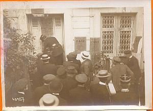Fort Cochon, Police intervention, Paris, old Photo 1900