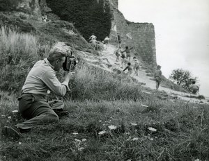 France Cameraman JP Rossignol Advertising old Photo 1960'