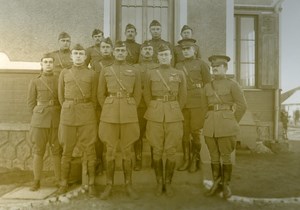 Colonel Fitzgerald WWI 2nd Aviation Instruction Center Tours France Photo 1918