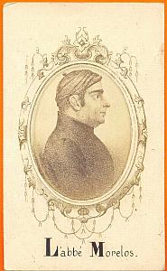 President Jose Morelos, Mexico, old Merille CDV 1865'