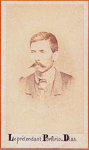 President Porfirio Diaz, Mexico, old Aubert CDV 1865'