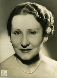 France Catherine Fonteney French Film Actress Cinema old Teddy Piaz Photo 1940's