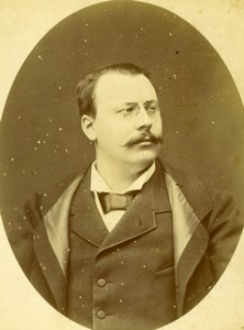 Lorrain French Opera tenor signed Carjat Photo CC 1880