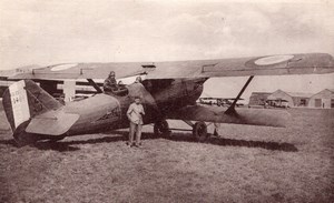 France Military Aviation Breguet 19 Biplane Mourmelon Old Postcard 1914