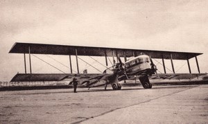 France Le Bourget Aviation Air Union Goliath Farman Gascogne Old Postcard 1922
