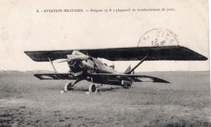 France Military Aviation Breguet 19 B2 Biplane Bomber Old Postcard 1922