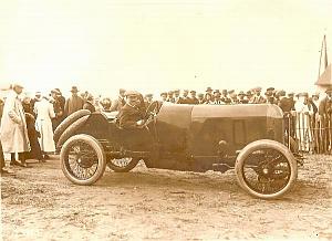 Joseph Christiaens Excelsior race car Dieppe Photo 1912