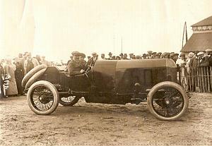 Joseph Christiaens Excelsior race car Dieppe Photo 1912